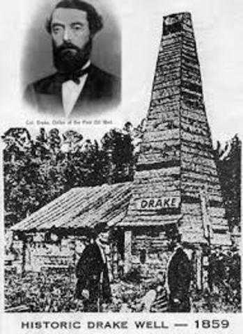 Edwin Drake discover oil