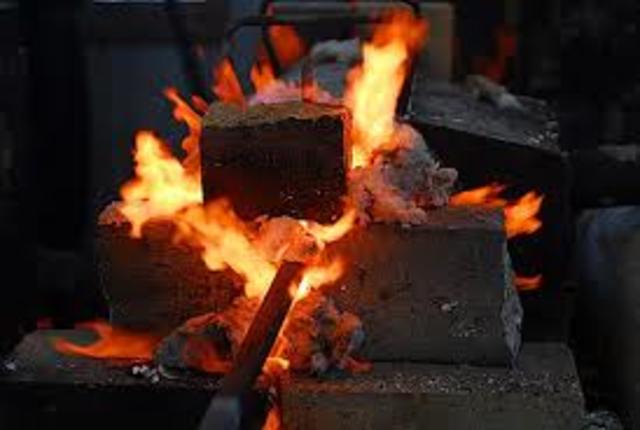 William Kelly and Henry Bessemer find a way to process iron into steel