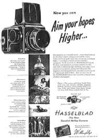 HASSELBLAD (Alemã) - A 1ª estrela das Câmaras Fotográficas