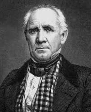 houston becomes president