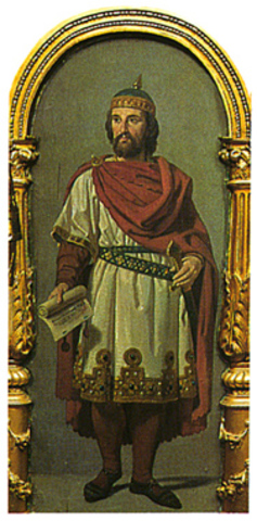 Fundación del reino de Pamplona.