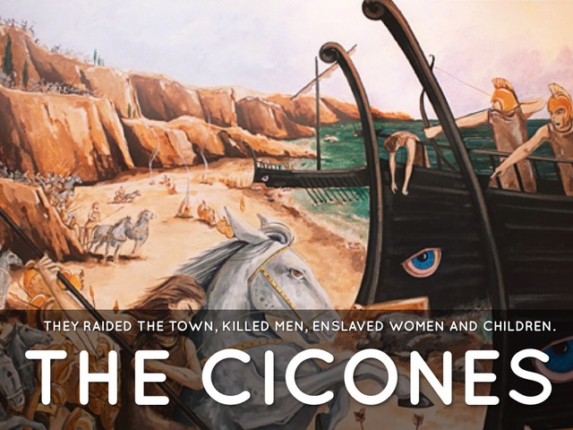 The island of Cicones