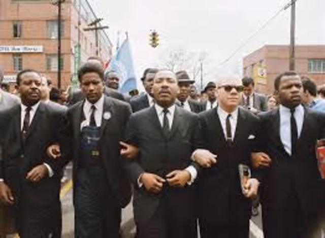 MLK Jr. Marches in Birmingham