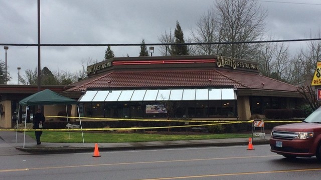 Shooting At a Shari's restaurant in Corvallis,OR.