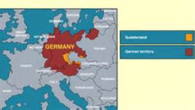 Hitler Aims for Sudetenland