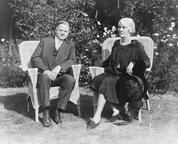 President Herbert Hoover Wife.