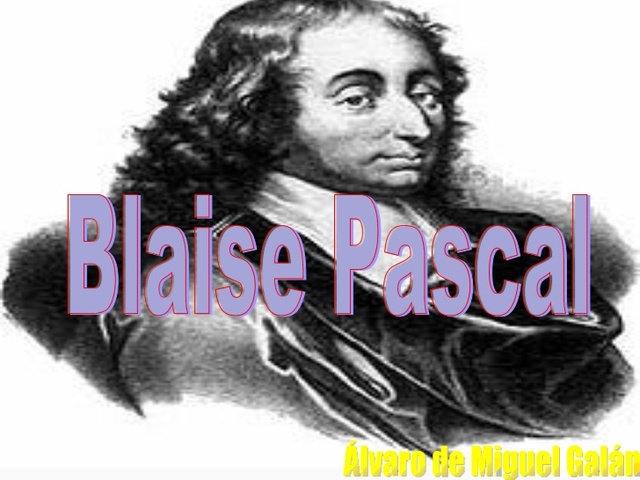 INVENTO DE BLAISE PASSCAL