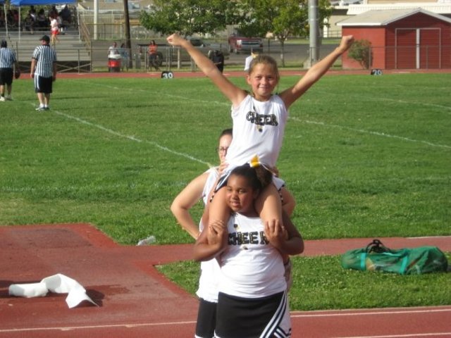 Began Cheerleading