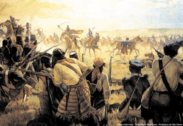 Destruicão do quilomo dos Palmares