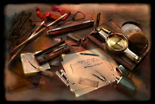 Works as a Land Surveyor with his brother William.