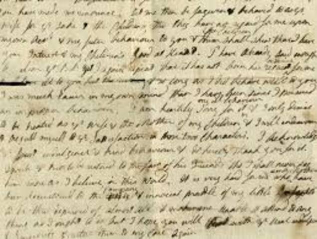 Handwritten news letters