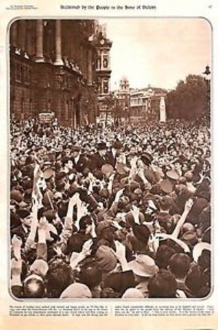 France Celebrates Victory in Europe day