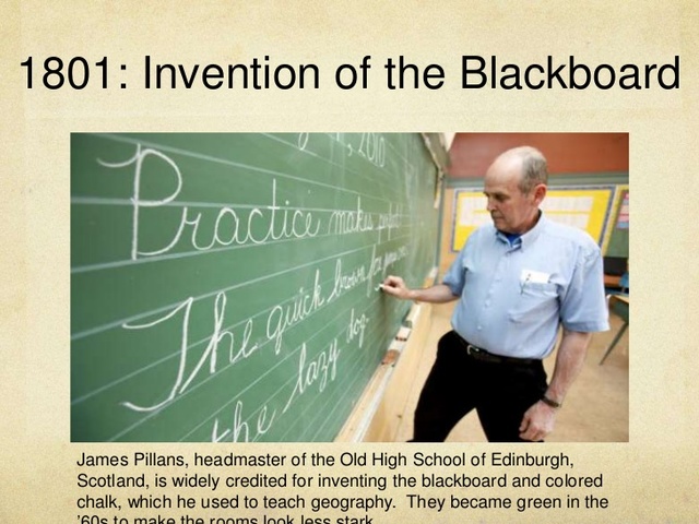 Inventor James Pillans