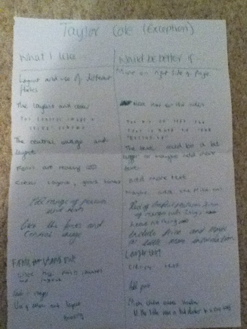 FC audience feedback