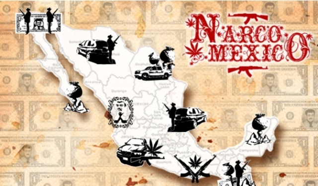 Mexico narcotrafico en oceano pacifi y atantico