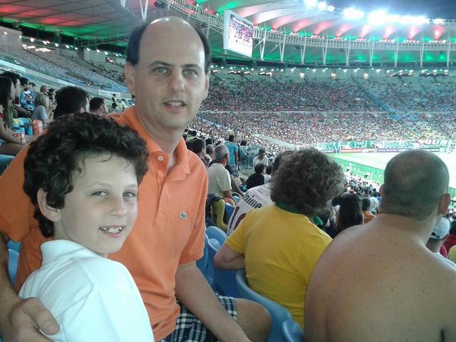 Primeira vaz no Maracanã