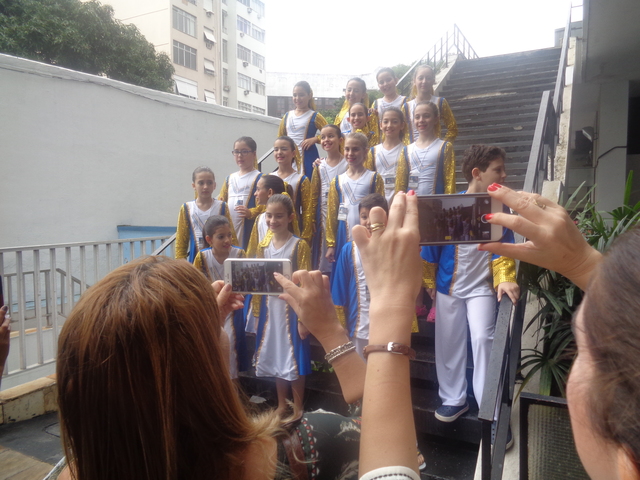 Dália no festival de dança
