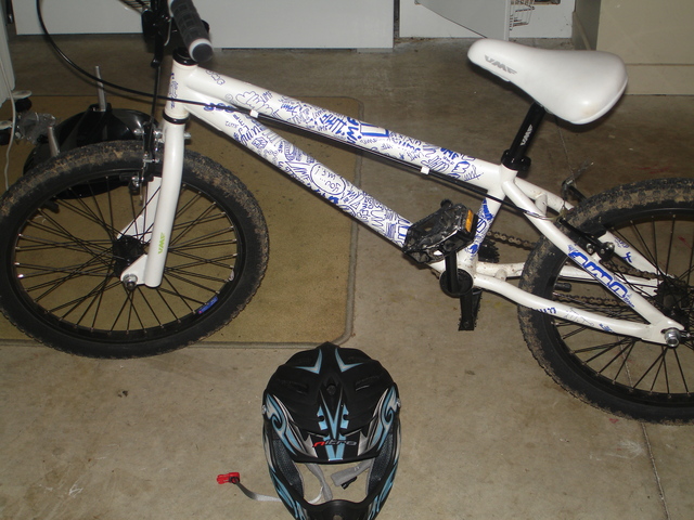I got my first BMX bike