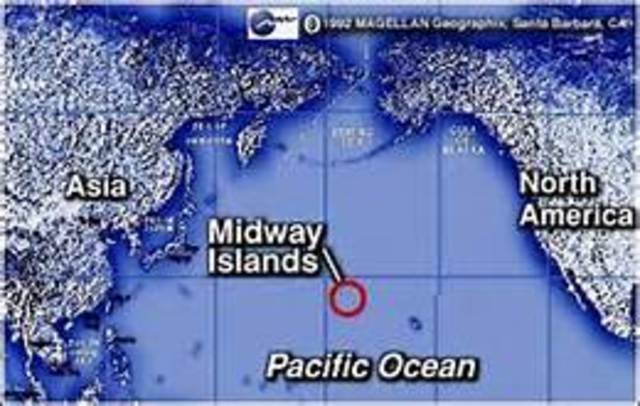 U.S Victory over the Japan in the Battle of Midway