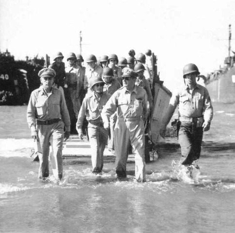 MacArthur returned to the Phillipines
