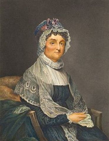 Abigail told her husband to "Remember the ladies".