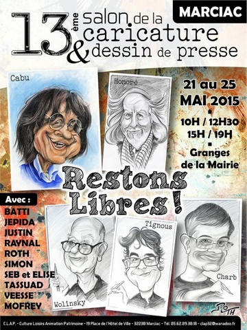 MARCIAC : Salon de la Caricature