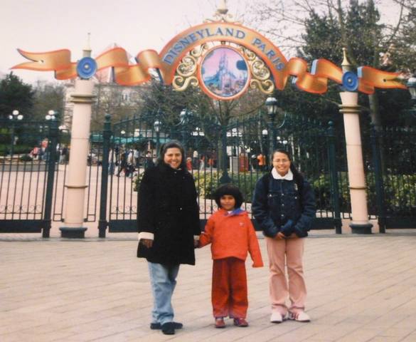 Primer viaje en avión