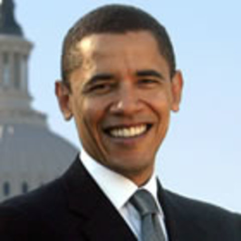 Barack Obama foi eleito.