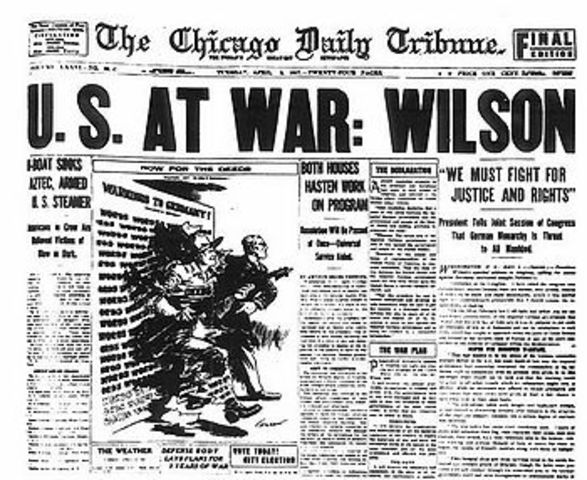 Woodrow Wilson's War Message