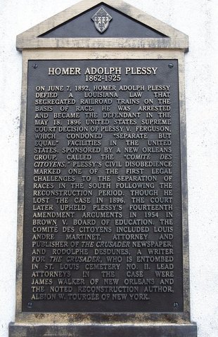 Homer Plessy's death