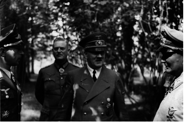 Adolf Hitler launched an audacious counterattack
