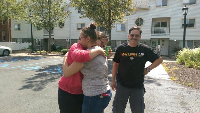 Mi hermana fue a la universidad