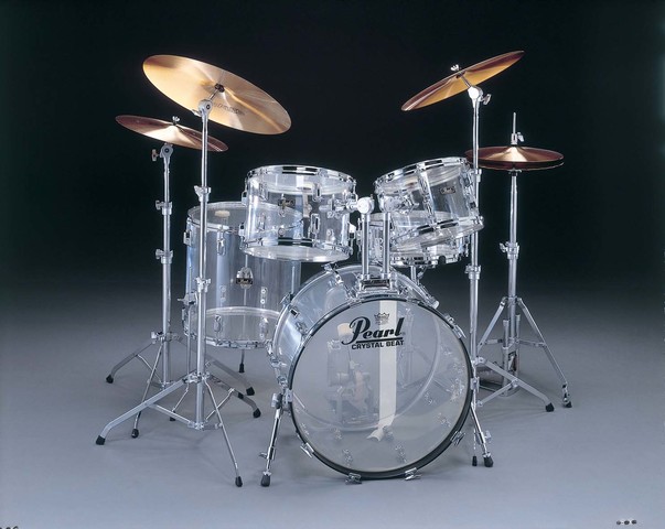 Crystal Beat Acrlyc drums are introduced