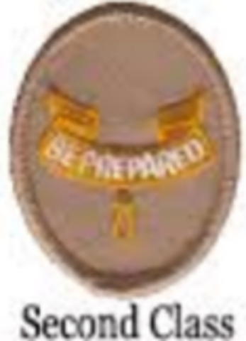 i earned my second class rank