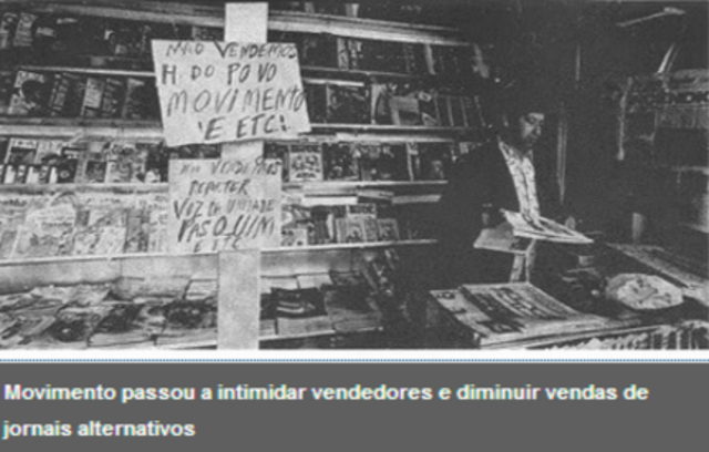 Incêndios de bancas em São Paulo