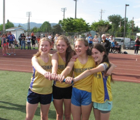 Madison's 4x400 m. relay team won first place at the Meet of Champions