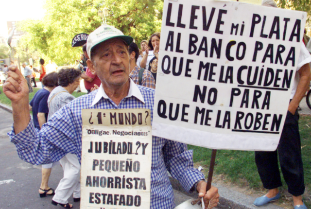 Argentina: Profunda crisis economica.