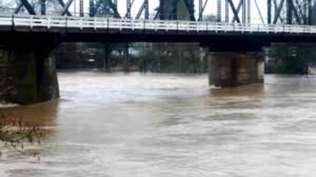 The flood in Corvallis