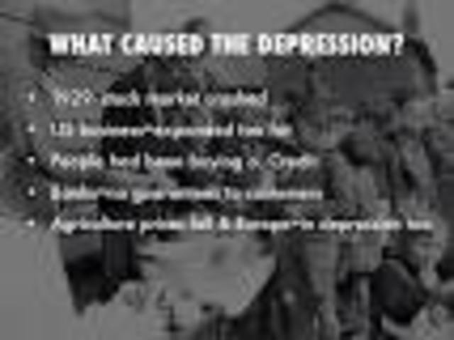 The Great Depression
