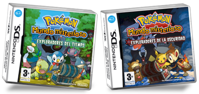 Pokémon Mundo Misterioso: Exploradores del Tiempo y Exploradores de la Oscuridad