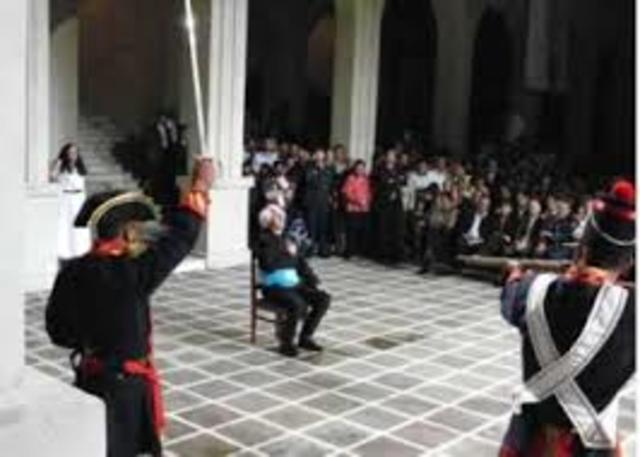 Muerte de Don Miguel Hidalgo Y Costilla