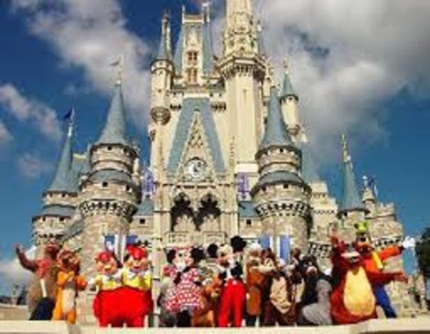 i went to Disney Land