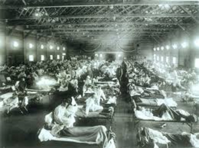 worldwide flu epidemic kills 30 million