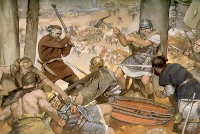 Saqueo de Roma por los godos de Alarico