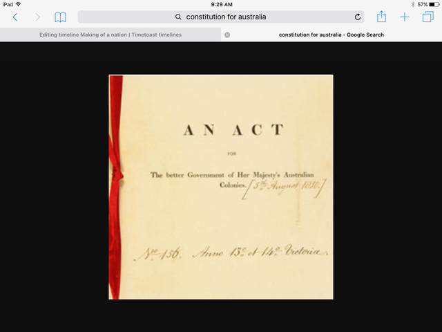 The First Nation Australasian convention is held in Sydney and drafts a constitution