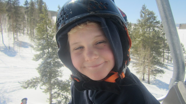 The day i first went sking/snowboarding