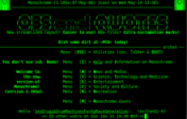 Se crea Computerized Bulletin Board System ( BBS)