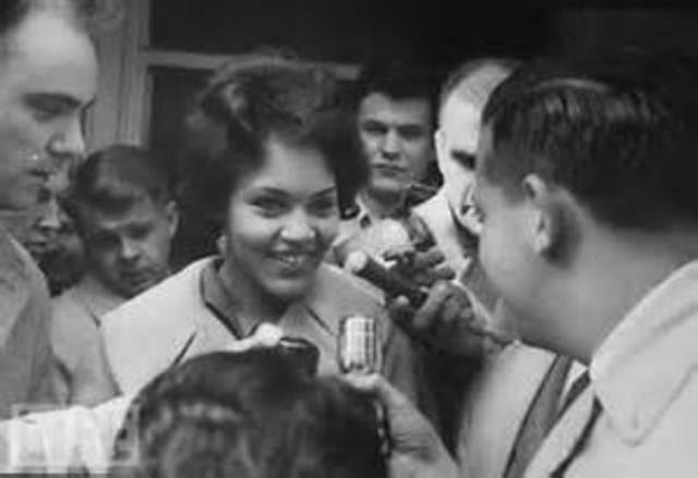 Herman Holmes and Charlayne Hunter