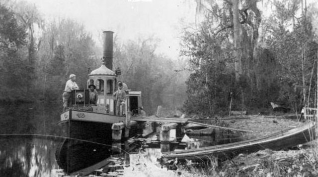 Creek war takes place.