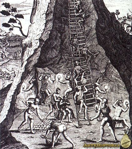 Descubrimiento de las minas de plata